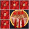 Chinese Knot Zodiac Dragon Pendant Commemorative Coin Chinese Dragon Decoration  New Year