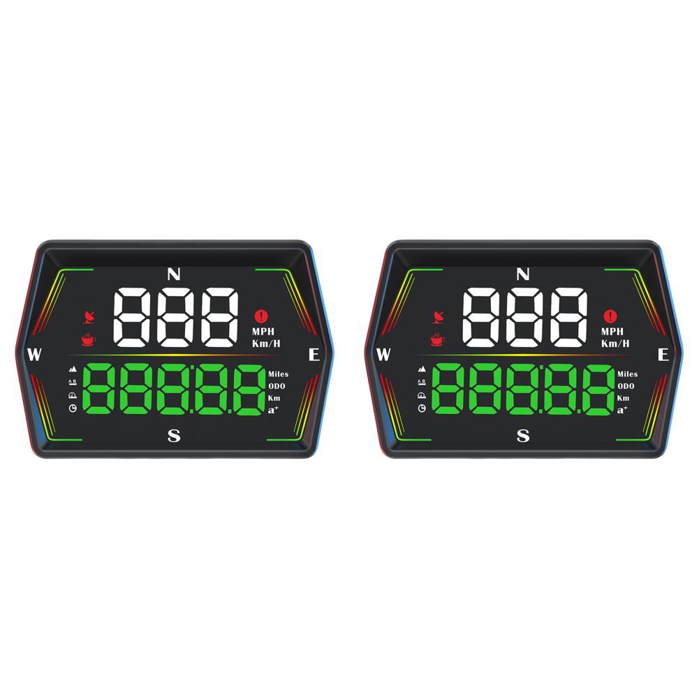 Universal Head Up Display GPS HUD Head Up Smart Digital Speedometer Display Meter Gauge All In One Overspeed Alarm for All Car
