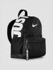 NIKE Junior YA Brasilia JDI Mini Backpack (Black/White, Unisex Kids)