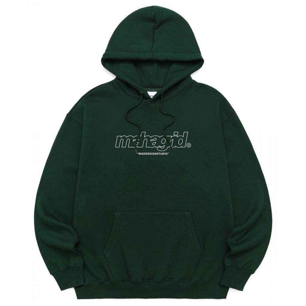 

MAHAGRID THRID LOGO HOODIE GREENMG2BSMM430A