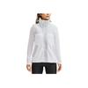 Under Armour Color Block Casual Stand Collar Sleeveless Vest Women Vests White 1366057-014