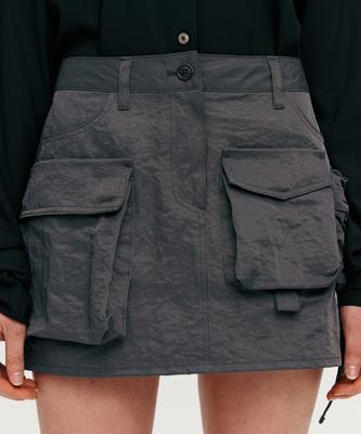 Bopeu Monster Cargo Miniskirt