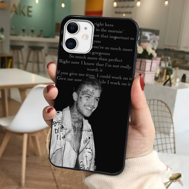 Yinuoda Lil Peep Hellboy Love Phone Case for iPhone 11 12 13 mini pro XS MAX 8 7 6 6S Plus X 5S SE 2020 XR cover