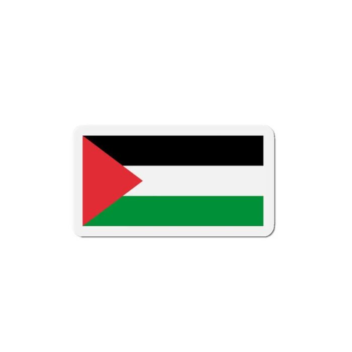 Aimant Drapeau Palestine - Multicolore - 8 cm - 50 pièces - Résine synthétique - Mixte