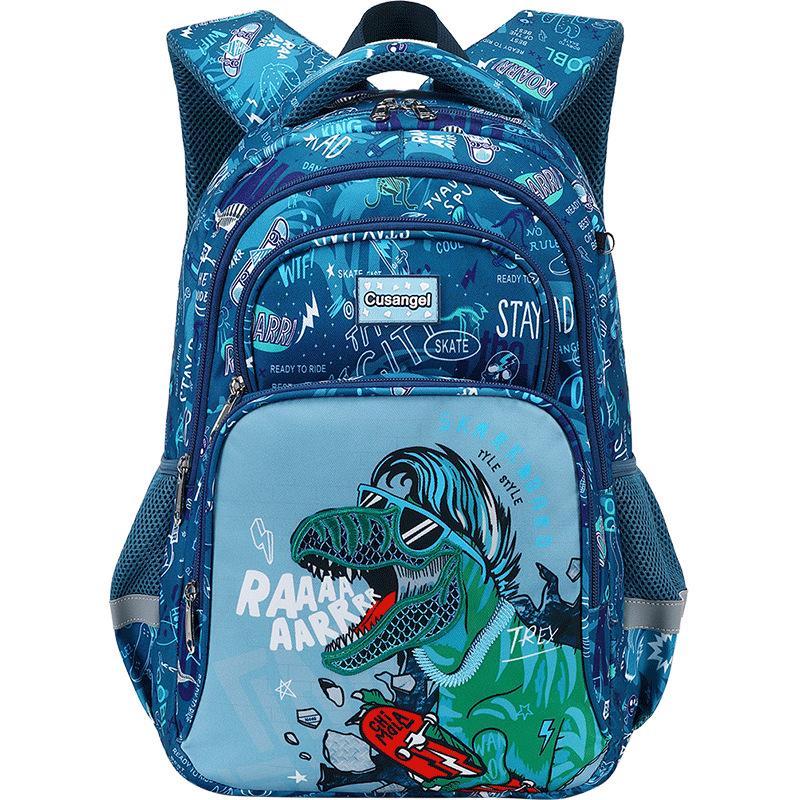3 STKS Basisschool Rugzakken Jongens Camouflage Voetbal Cartoon Schooltassen Kinderen Leerjaar 1-3 Leerlingen Boekentas Waterdicht