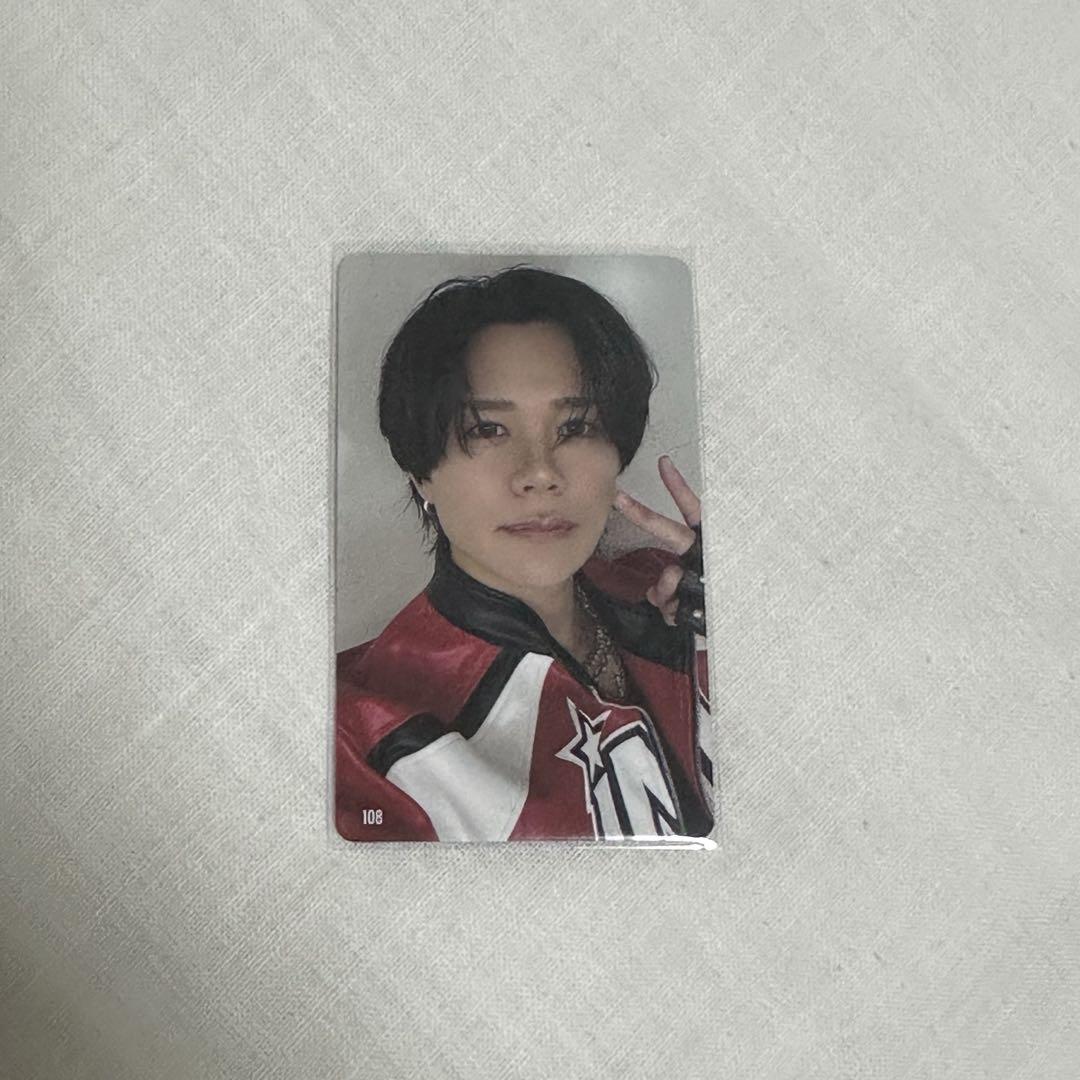 

[USED] Price Reduced INI Kyosuke Fujimaki Survivefes Trading Card 108