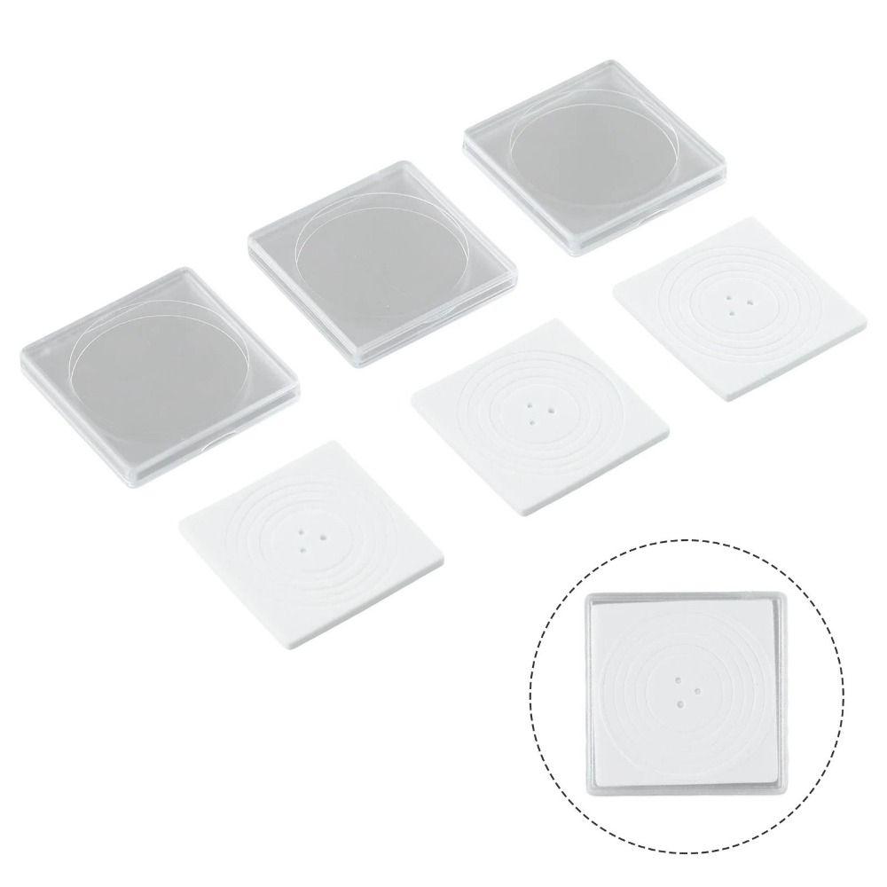 20pcs/pack Clear Medal Collection Case Storage Box Gaskets Organizer New Container Boxes