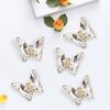 1Bag Butterfly Nail Charms Eye Catching Decorations with Rhinestones DIY Project Clothing Embellishment