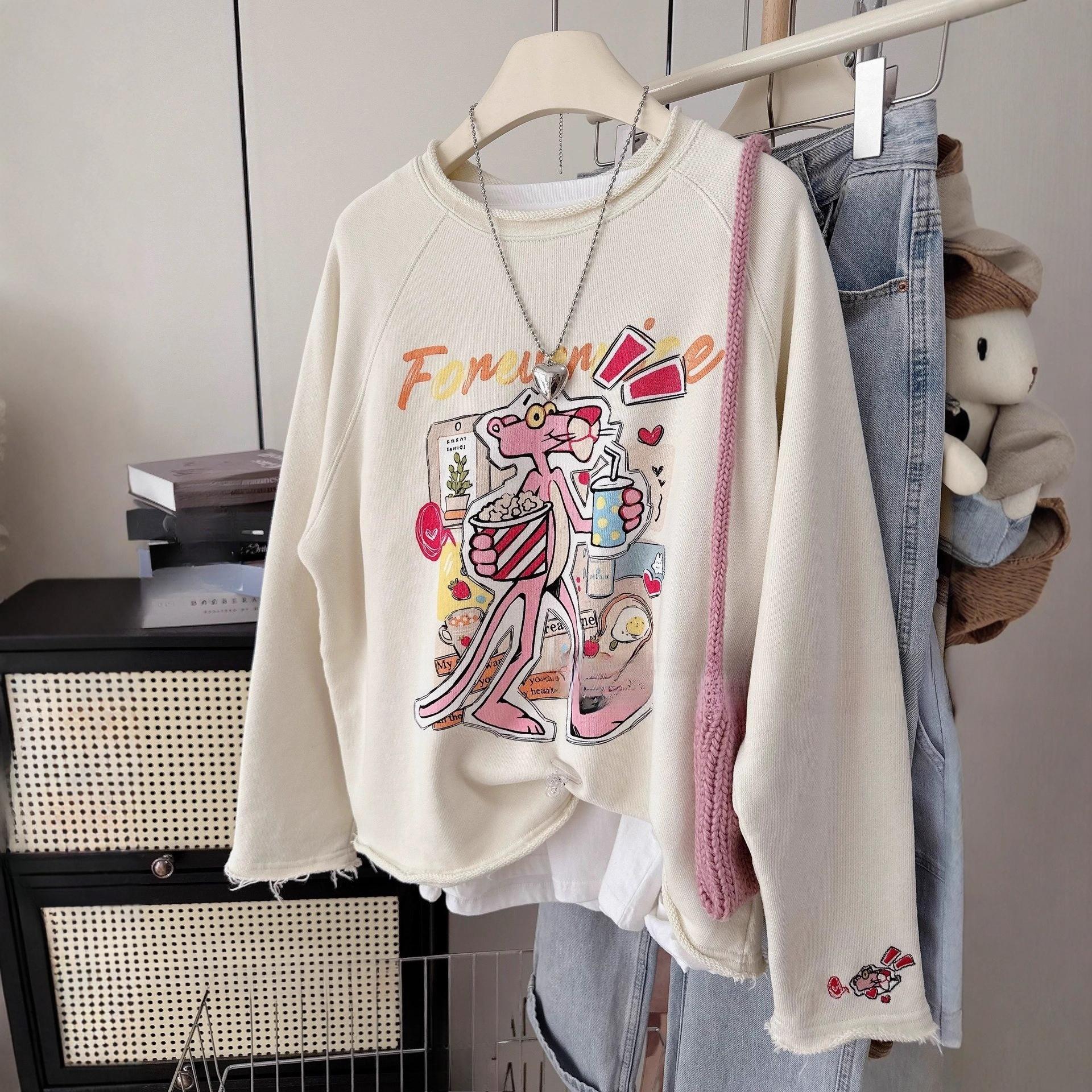 

A Large-sized Cartoon Anti-aging Fur Rolled-up Washable Loop Comfortable Hoodie for Women in Autumn and Winter 4XL абрикосовий