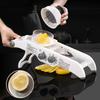 Multifunctional Lemon Slicer Vegetable Grater With Basket,V-blade Fruit Potato Chopper Carrot Cutter Slicer Kitchen Accessories