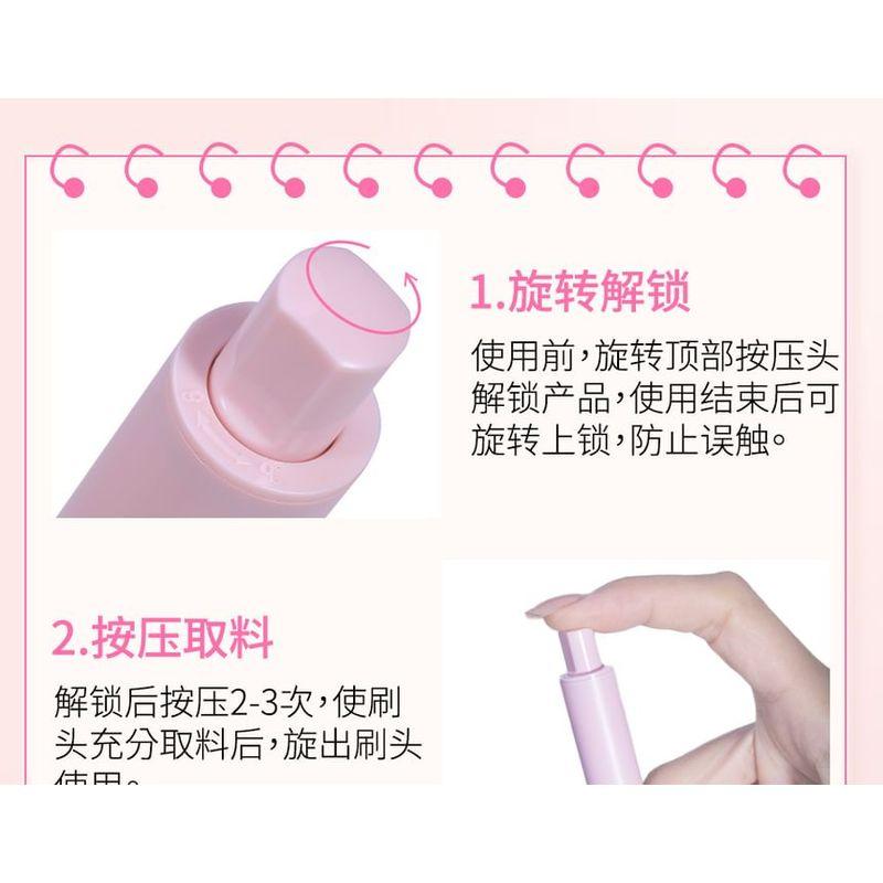 VEECCI - Freely Painted Multi-Use Hairline Liquid Eyebrow - 2 Colors