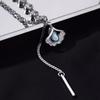 Ginkgo biloba design sense niche sweater chain new light luxury high sense temperament versatile exquisite necklace
