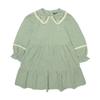 Hedgehog Kids Forest Corduroy Dress Mint