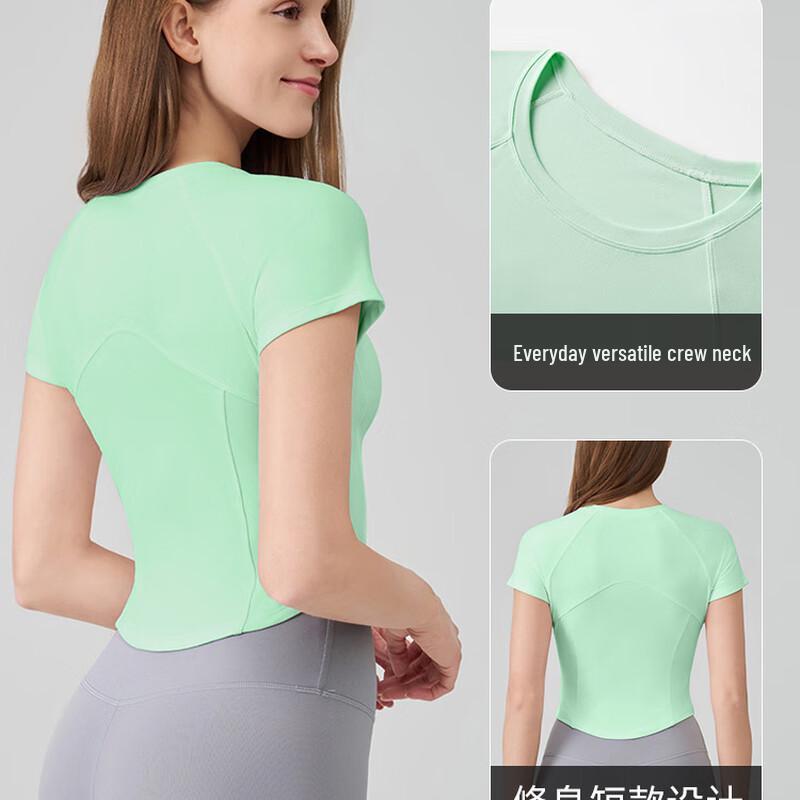 Quick-Dry Breathable Yoga Sport T-Shirt