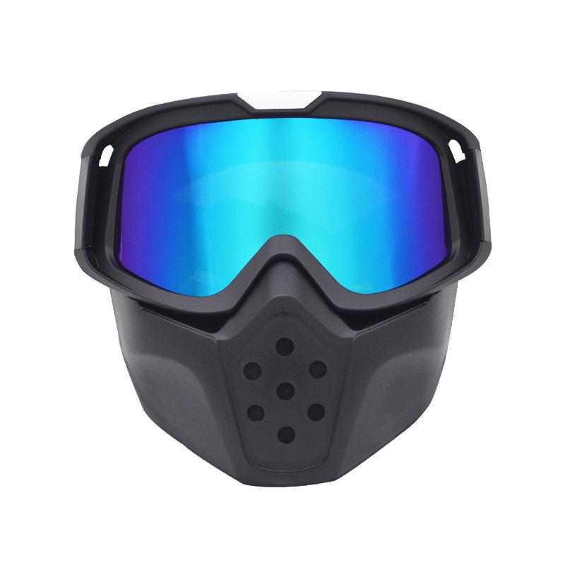 Winddichte Brille, Offroad-Motorradbrille, Harley-Helmbrille, Taktische winddichte Reitbrille