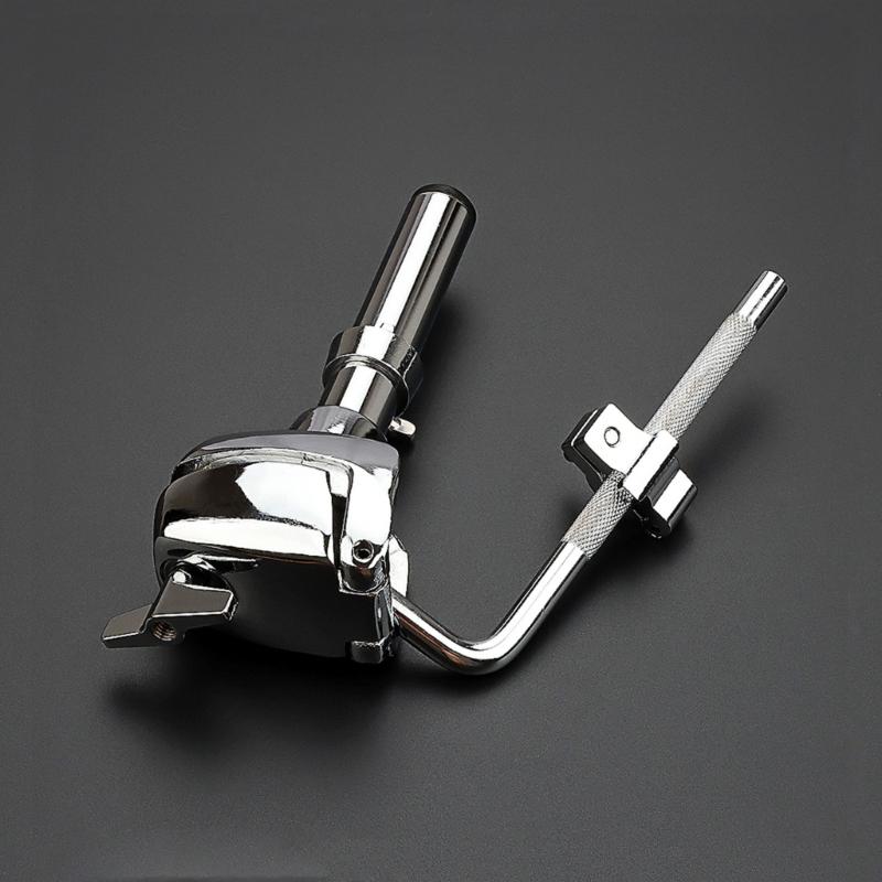 Drum Holder Single Arm Stand Rack Cymbal Mount Holder Percussion Drum Set Clamps Mount Hardware Easy to install