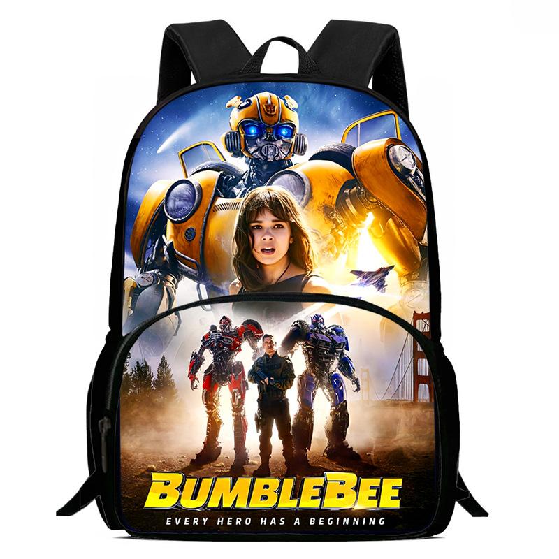 Transformers, Bumblebee Bag High Definition Multi-Function Oxford Lightweight Backpack