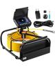 Sewer Camera, 164 Ft/50 M, 4.3-inch Drain Inspection Camera with Lights- 6 Adjustable LED, 16GB Card