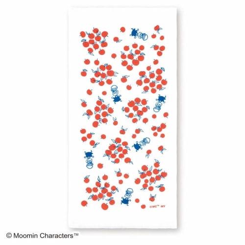 Miyamoto Towel (Miyamoto-towel) Miyamoto Made In Japan Kitchen Cloth, 34 X 70 Cm, Moomin, Little My & Apple, 6086