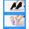 Cotton Women Yoga Socks Ankle Split Toe Tube Socks Comfortable Grips Pilates Socks  Sports