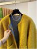 Plus Size Faux Lamb Wool Winter Coat for Women - Thick, Loose, and Warm