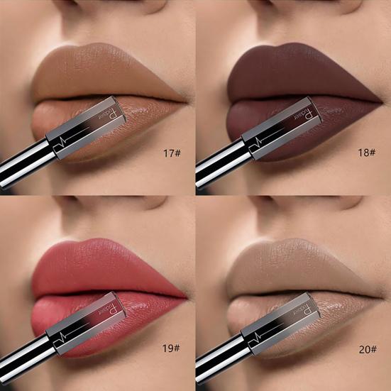 Balsamo per labbra idratante non secco Lucidalabbra opaco impermeabile senza sbavature 6 g Trucco labbra facile da colorare