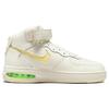 Nike Air Force 1 Mid Evo Sail Men Sneakers Cream Coconut-Milk Lime-Blast FB1374-100