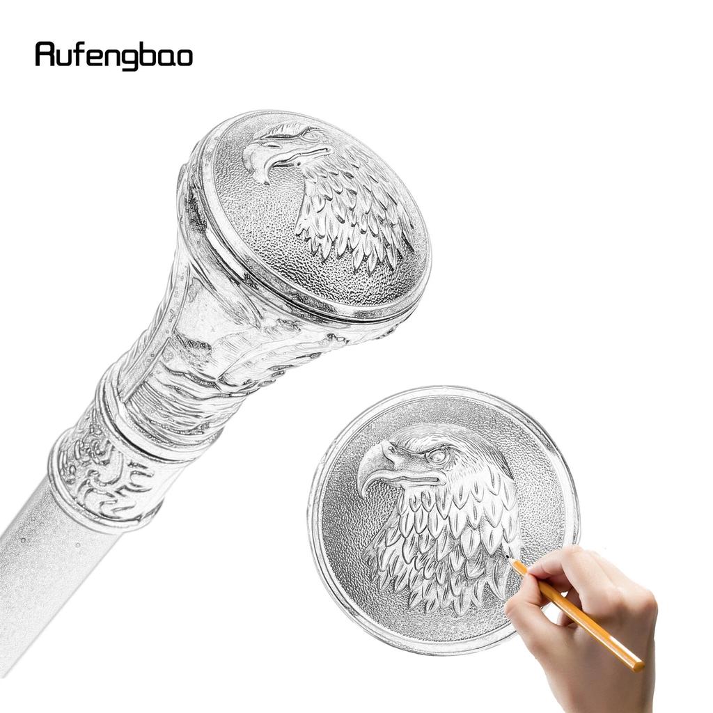 Eagle Hawk Kopf Totem Relief Spazierstock Mode Spazierstock Gentleman Crosier Knauf Gehstock 93 cm