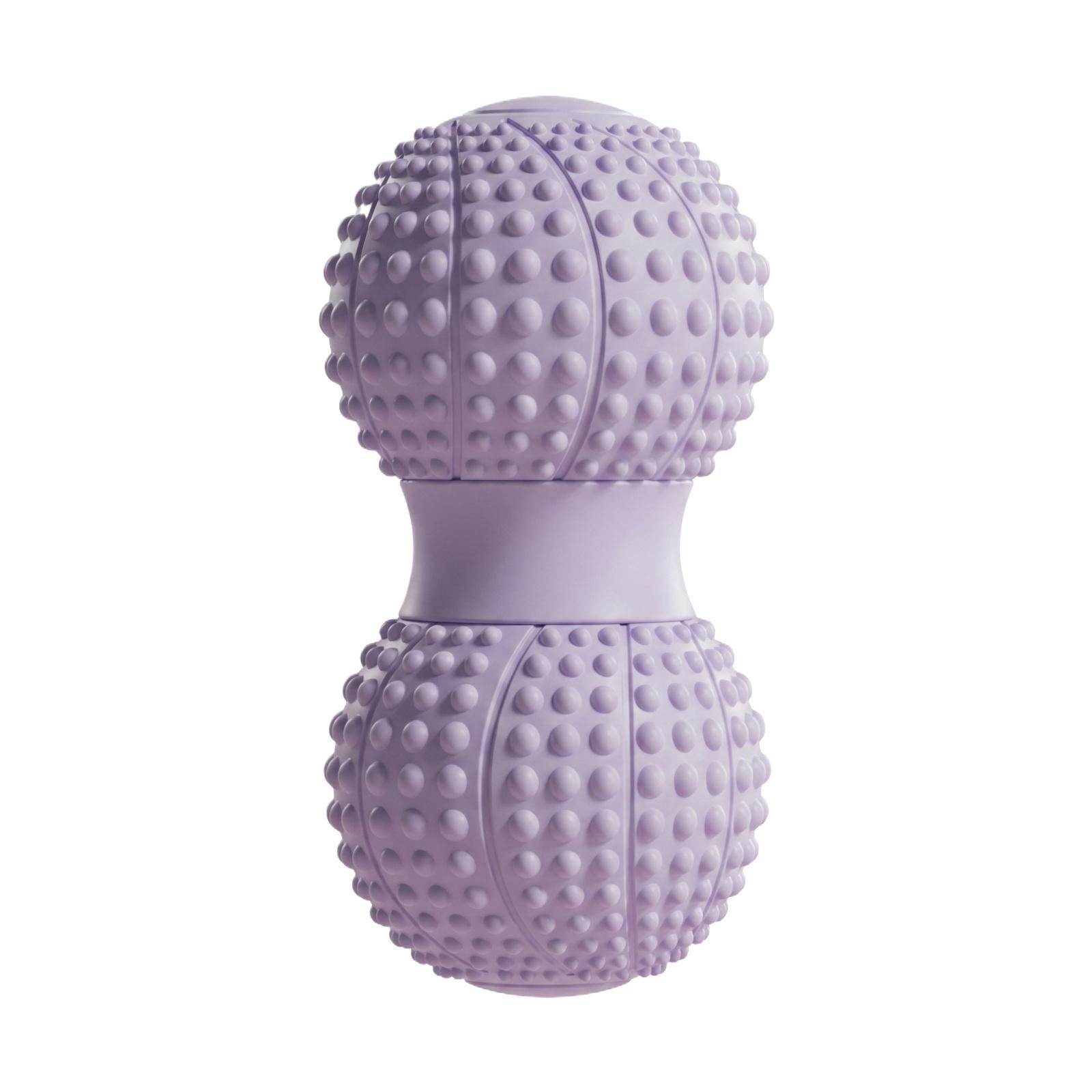 

Peanut Massage Ball for Foot and Muscle Relaxation Dual Ball Design for Spine Back Leg Trigger Point Therapy and Acupressure with Non Slip Surface one size фіолетовий