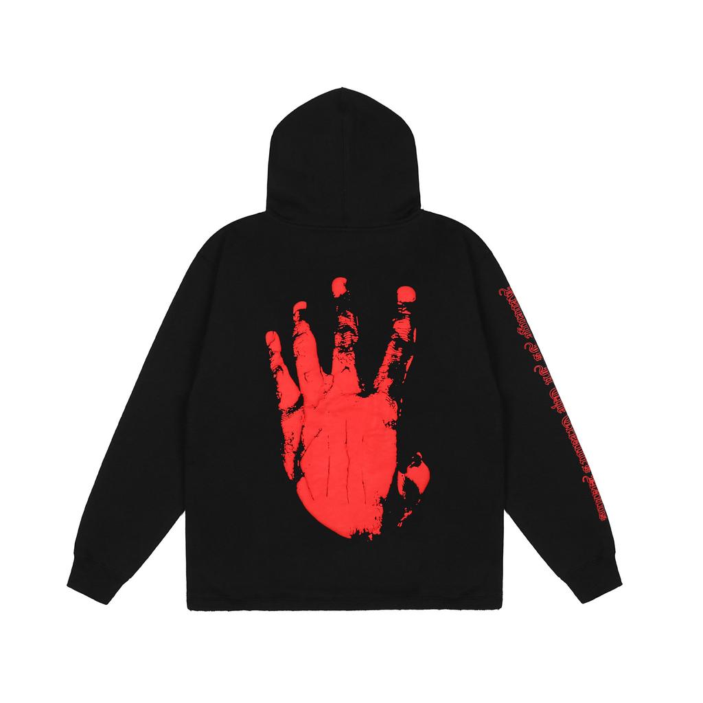 2021 angro toamnă și iarnă brand trendy european și american revenge imprimeu clasic cu litere îmbrăcăminte bărbați și femei pulover larg cu glugă