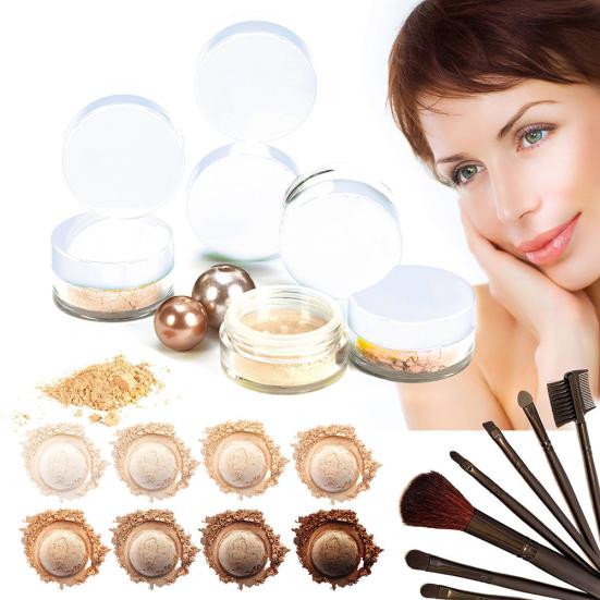 50Pcs Empty Clear Cosmetic Jars Travel Pots for Cream Sample Lotion Lip Balm