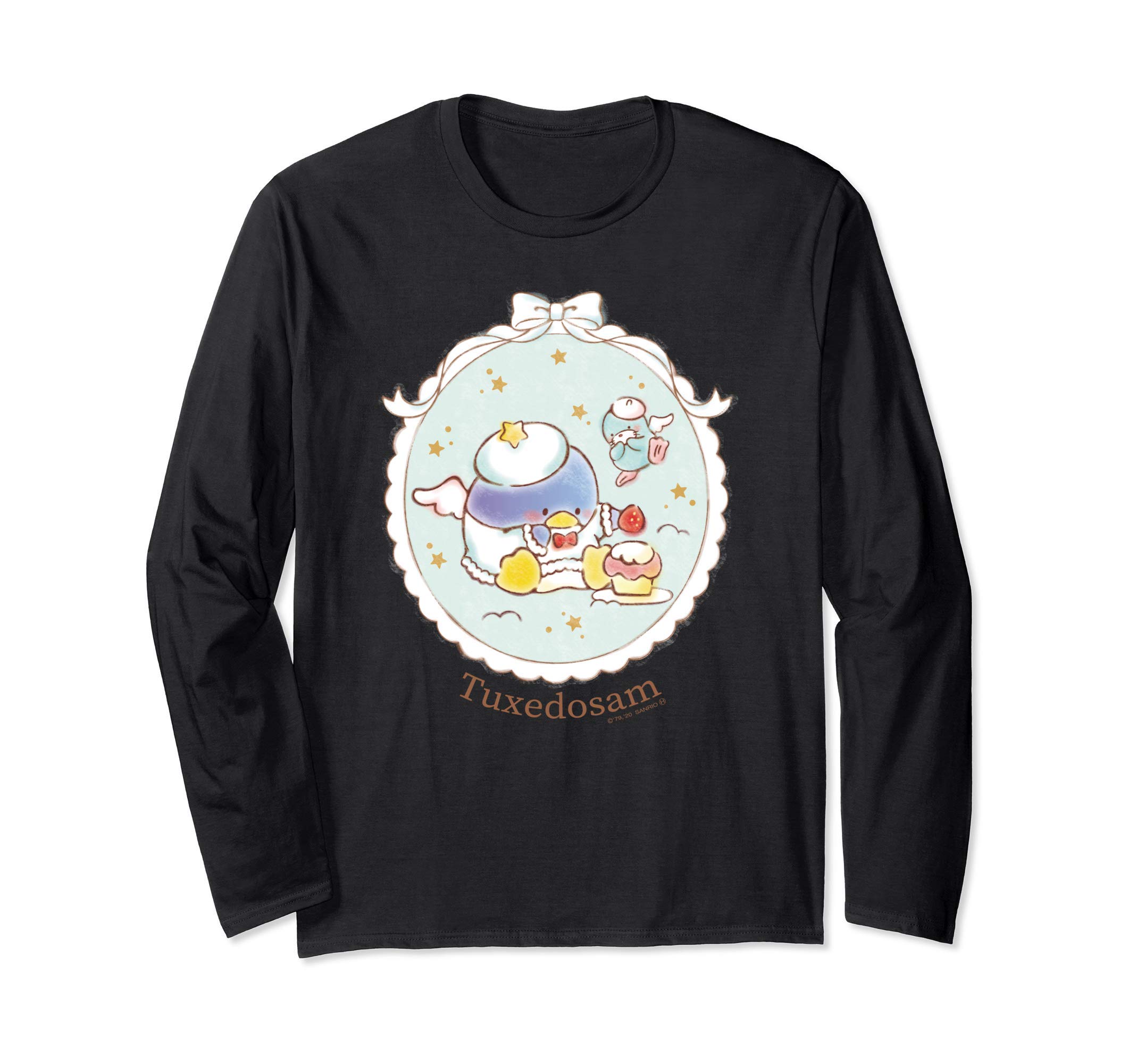 

Эксклюзивная футболка с длинным рукавом «Ангел Такседо Сэм» от Amazon