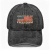 Unisex 250 YEARS OF FREEDOM Patriotic Dad Hat American Pride Washed Baseball Cap