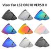 Visera para Casco de Motocicleta Para Casco LS2 OF618 VERSO II Visera Parabrisas Lente Accesorios para Casco viseras para casco Anti-UV