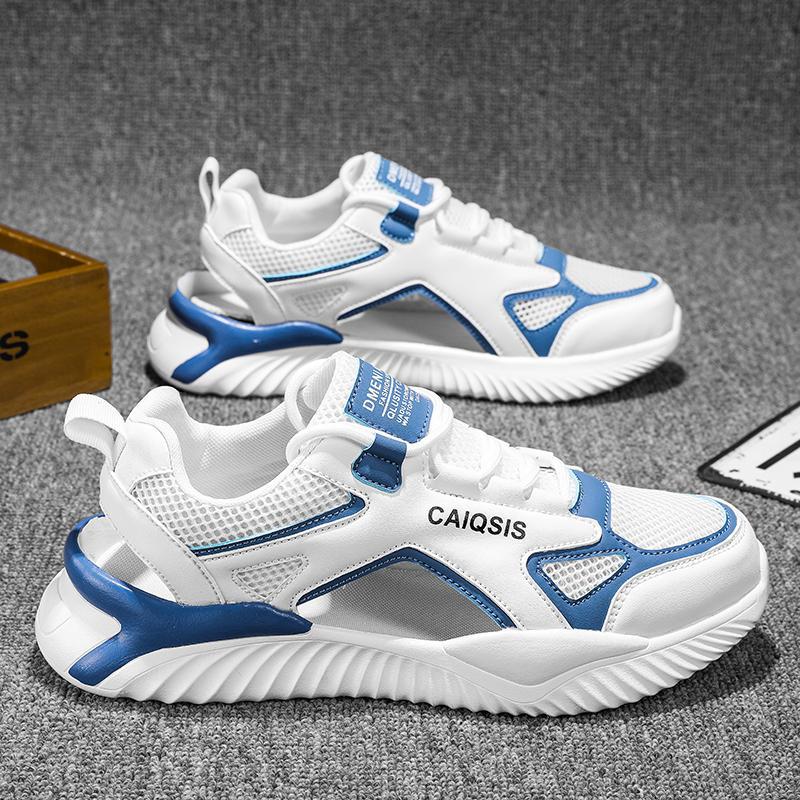 

Summer Mesh Breathable Casual Shoes Mens Beach Shoes Men S Comfortable Sandals Men Fashion Sneakers Men 2023 Slippers 39 синий