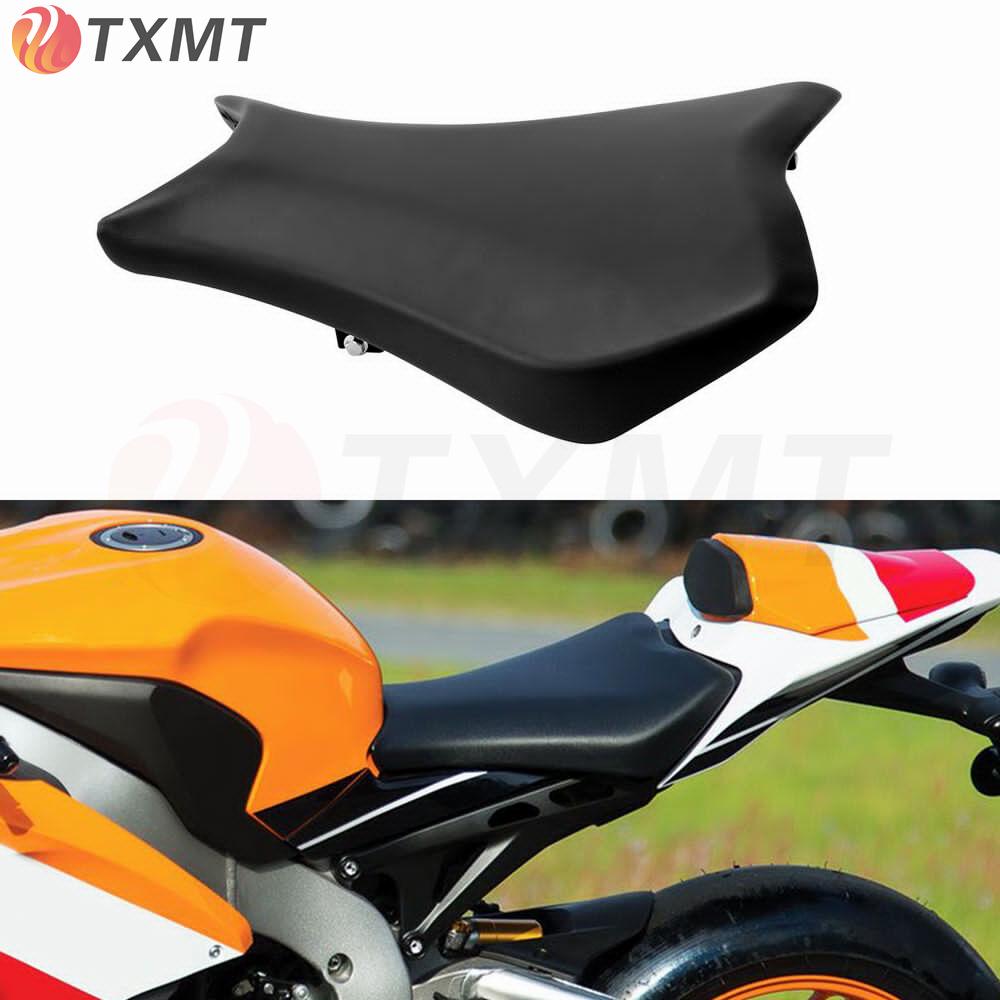 Modified Front & Rear Seat Cushions for Honda CBR1000RR (2008, 2012, 2014, 2016) - Includes Front Seat Bag & Leather Covers