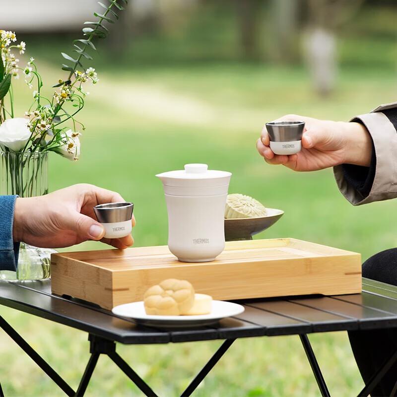 THERMOS 260ml Portable Insulated Tea Cup Set