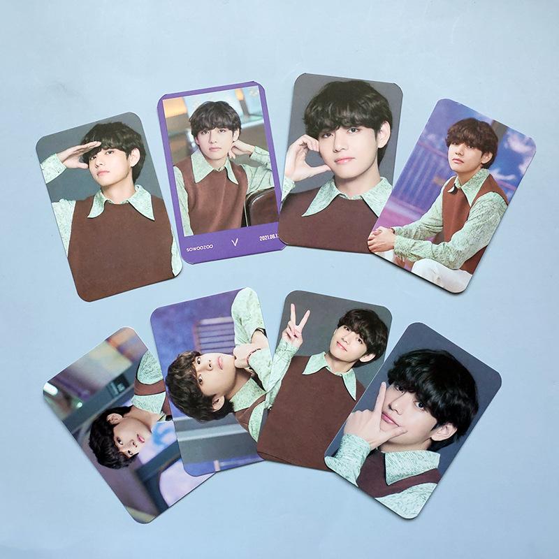BTS 8th Anniversary SOWOOZOO Concert 8pcs/7pcs Photocards Set Bangtan Boys Lomo Cards Member Photo Cards Collection Fan Support Gift Merchandise