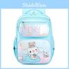 Trendy Kids School Bag For Girls Animal Design Oxford Cloth Lightweight And Spine-friendly Backpack