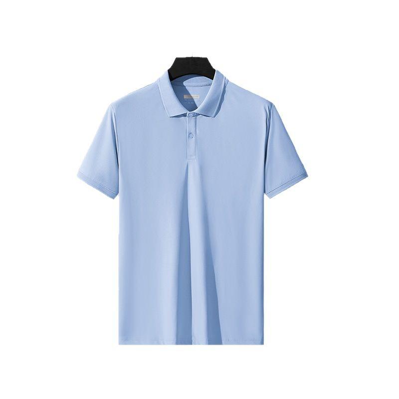 Custom Multi-Color Polo Shirt: Logo Print, Turn-Down Collar, Short Sleeve, Loose Fit, Embroidery