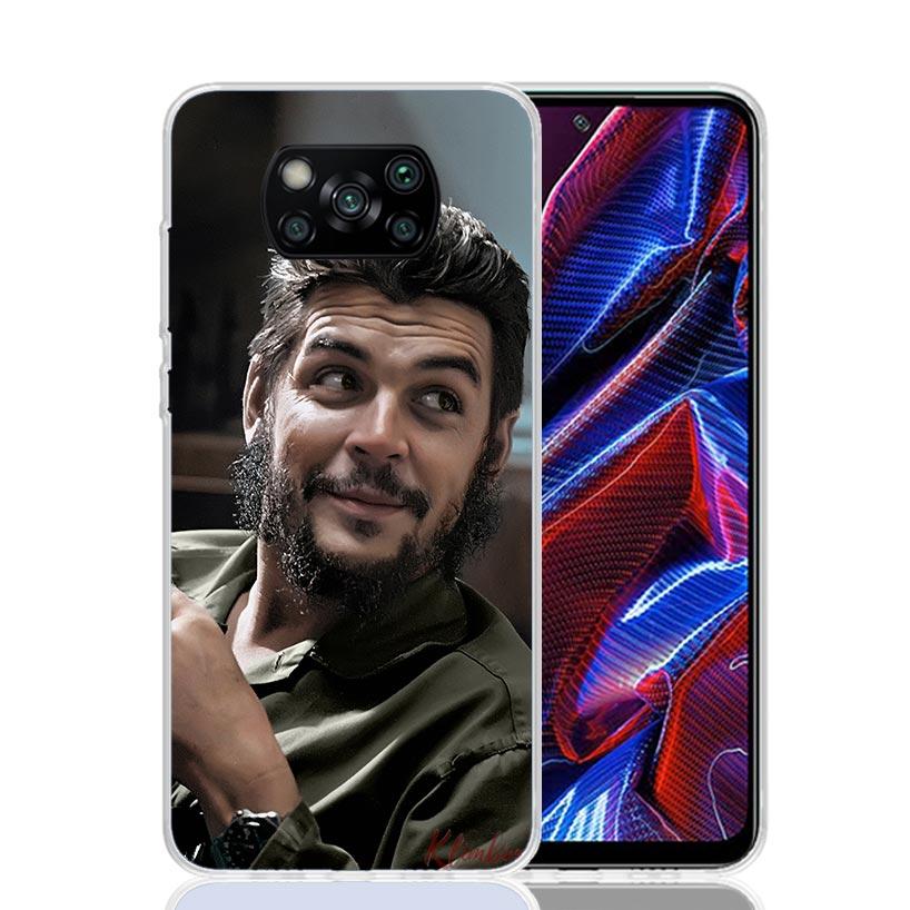 Che Guevara Cigarett Phone Case For Xiaomi Poco X7 X6 X5 Pro F7 Ultra Redmi 15C 15 13 13C 12 12C 10 10A 10C 9 9A 9C 9T Cover Poc
