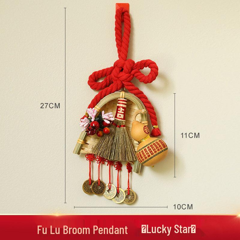 Fu Knot Handle Pendant for New Home Ceremony