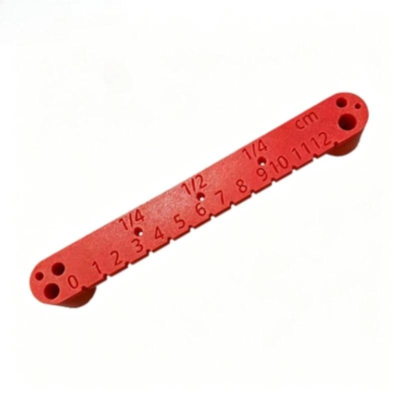 Multifunctional Wood Center Position Gauge Drilling Locator Carpentry Measuring Scriber Sturdy DIY Workshop Woodworking Tool