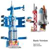 Raumschiff Shenzhou Rakete Baustein Puzzle Spielzeug Für Kinder Langlebiges Abs Material Komplexes Design