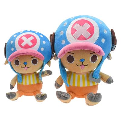Büyük Boy Anime Tek Parça Chopper Peluş Doldurulmuş Bebek Kawaii Güzel Yumuşak peluş oyuncaklar Çocuklar Yastık Hediye Çocuk Doğum Günü 20-30 cm