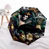 1pc Maleficent Automatic Open/close, All-Season Portable Folding Umbrella, Perfect Gift for Friends , Sturdy Ribs yy250808018