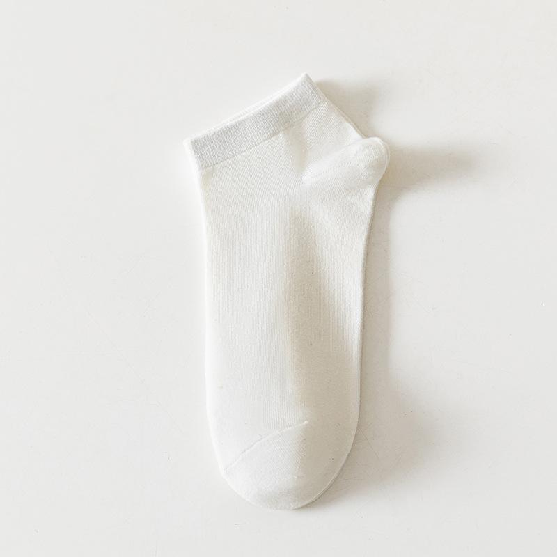 

Мужские короткие носки, летние однотонные хлопковые носки, тонкие, низкие, влагоотводящие и дышащие спортивные носки, короткие, летний стиль 1 pair