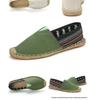 Scarpe da Ginnastica Slip-On in Tela con Suola in Canapa: Unisex, Intrecciato in Paglia, Casual, Disponibile in Taglie Grandi