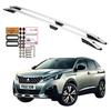 Katusereelingud Peugeot 3008 Suv 20092016 Alumiinium Vastupidav Tugev