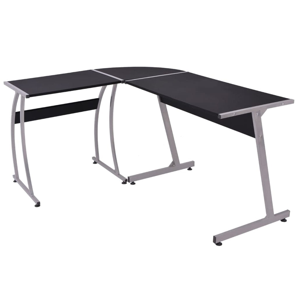 Bureau d'angle en forme de L